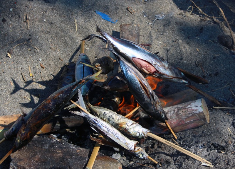 Lombok poisson grillé