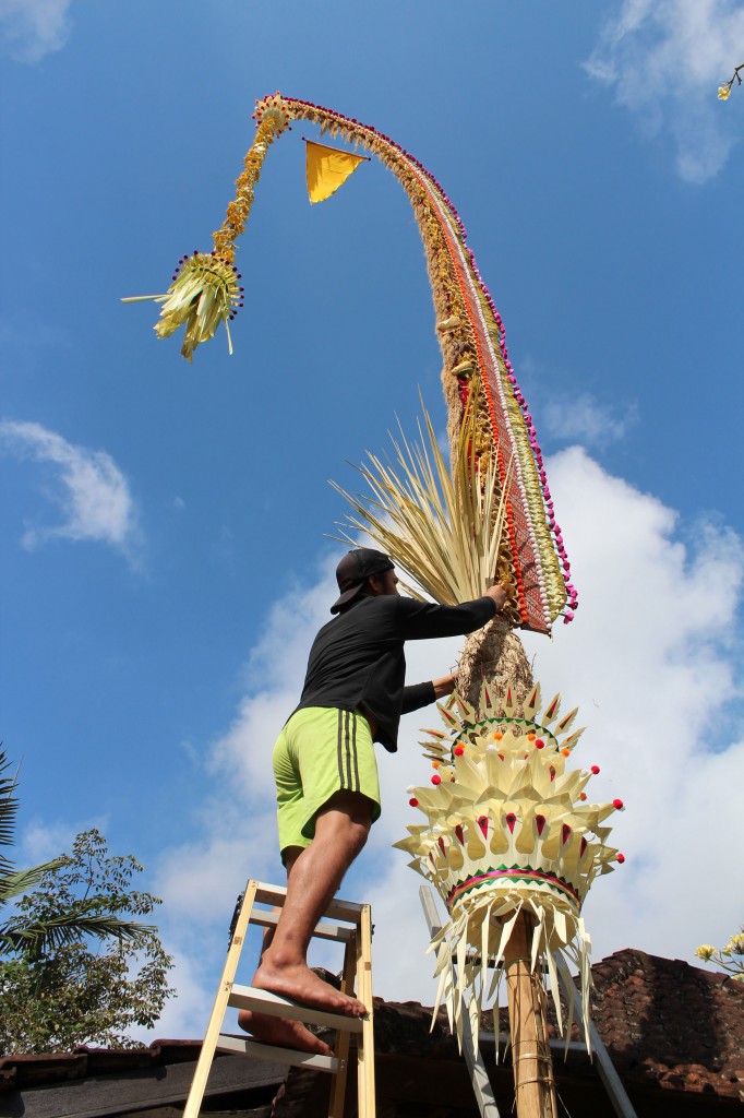 Préparation Galungan Bali