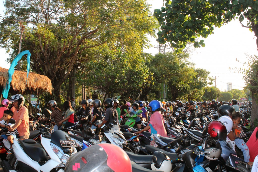 Sanur trafic dimanche