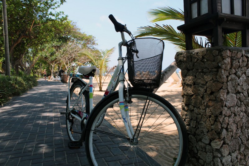 Sanur à vélo