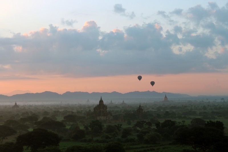 Bagan lever du soleil