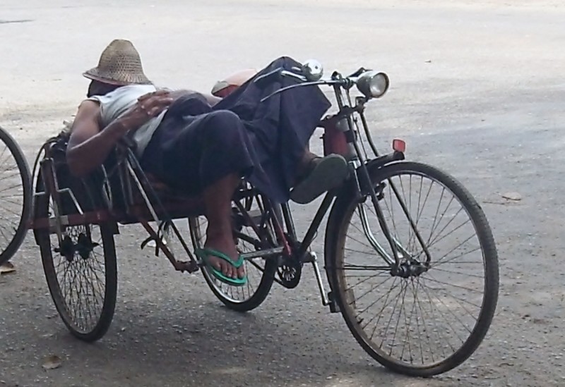 Trishaw Yangon