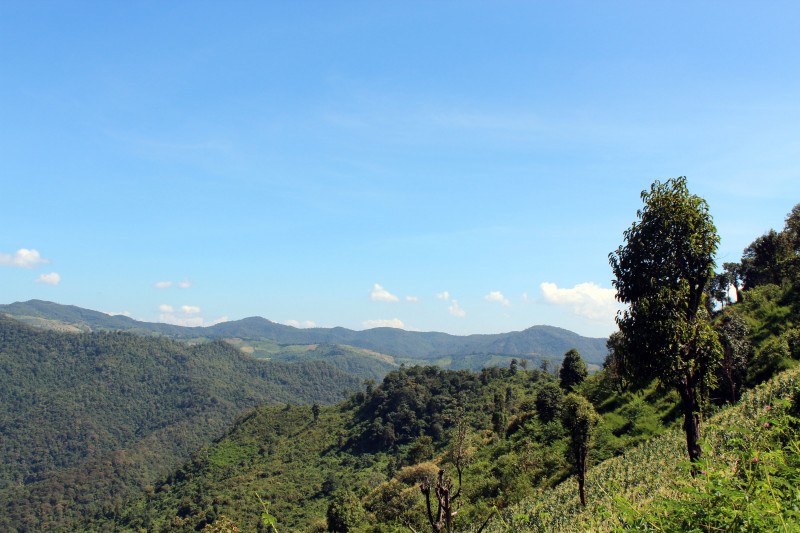 Paysage trek en Thailande