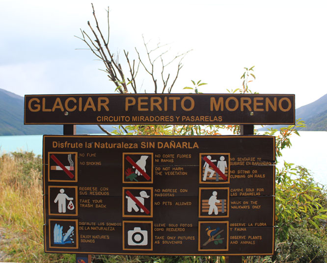 Panneau Perito Moreno