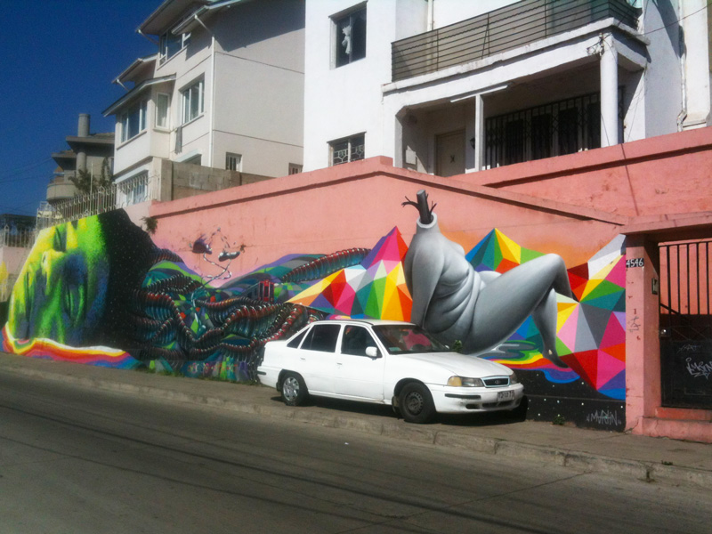 Street art à Valparaiso