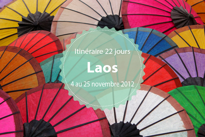 Itinéraire au Laos