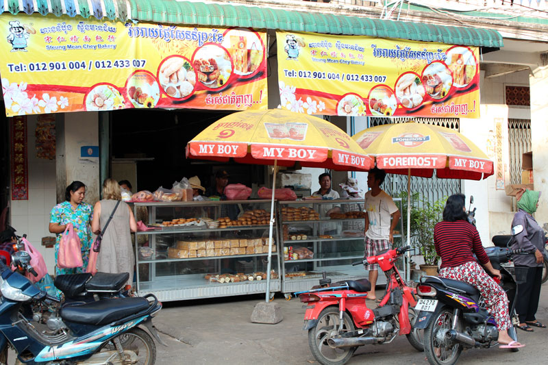 Kompong Cham boulangerie