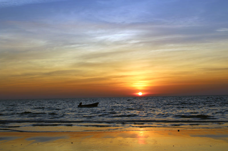 Koh Rong coucher de soleil