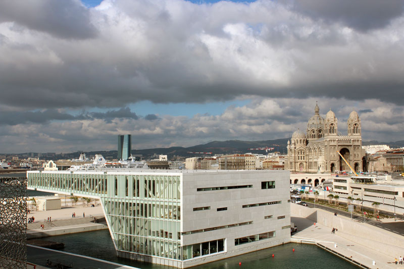  Mucem et cathedrale de la Major