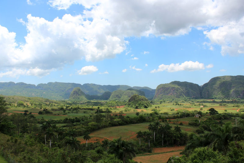 Les mogotes de la vallée de Vinales