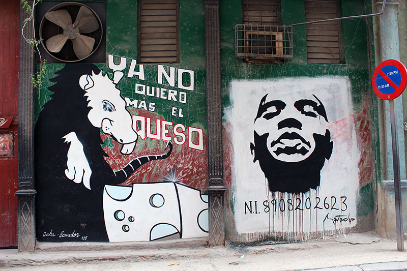 Street art à Cuba