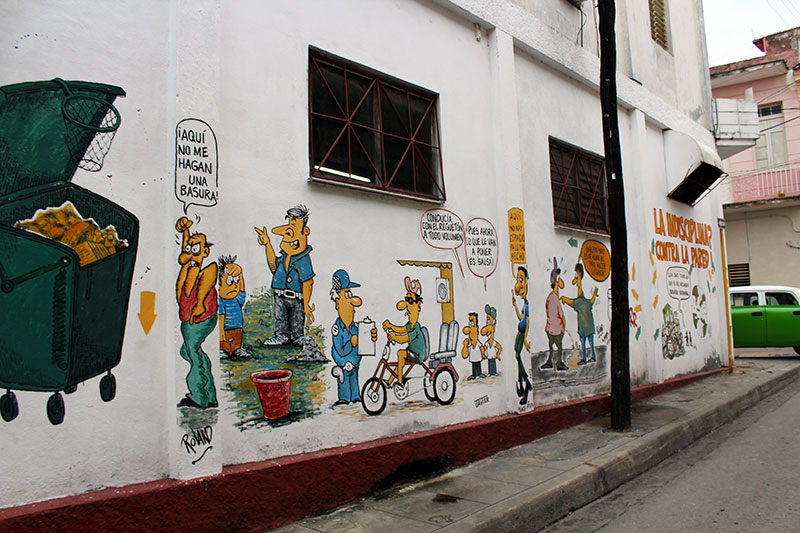 Street art et revendiations à Cuba