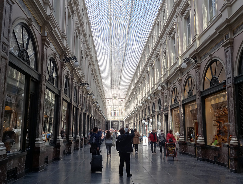 Bruxelles galerie royales Saint-Hubert