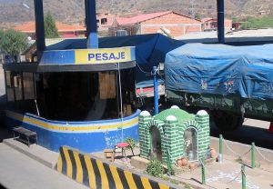 Bolivie peage Cochabamba