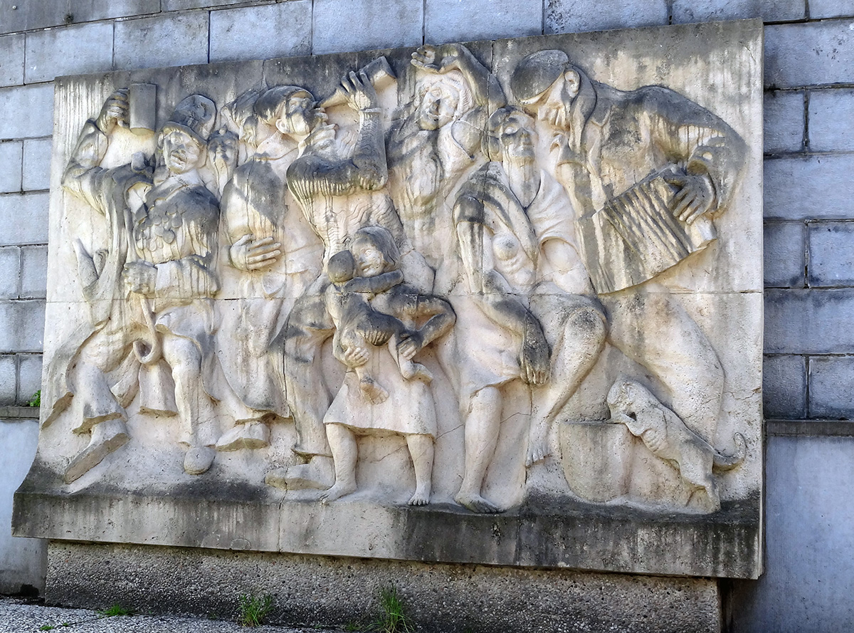 Bruxelles monument des vivants