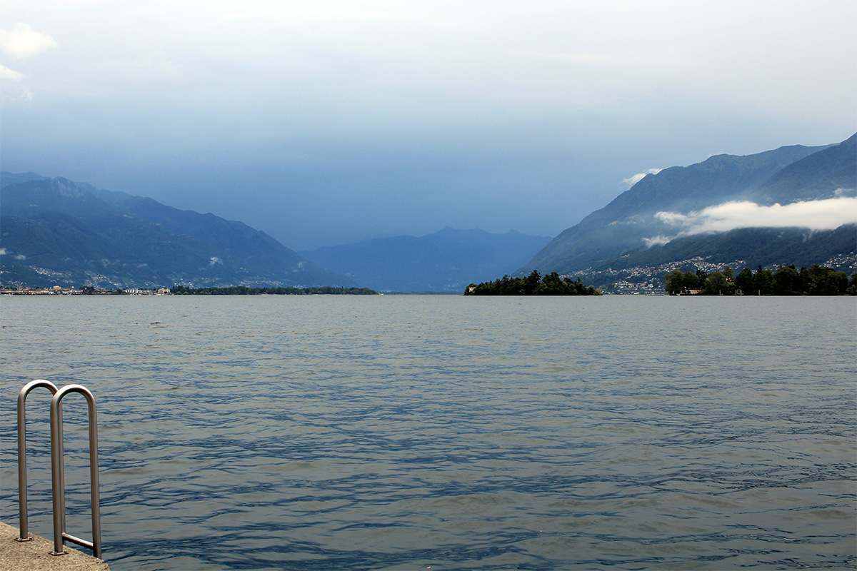 Ascona iles Bressaglia sur le lac majeur