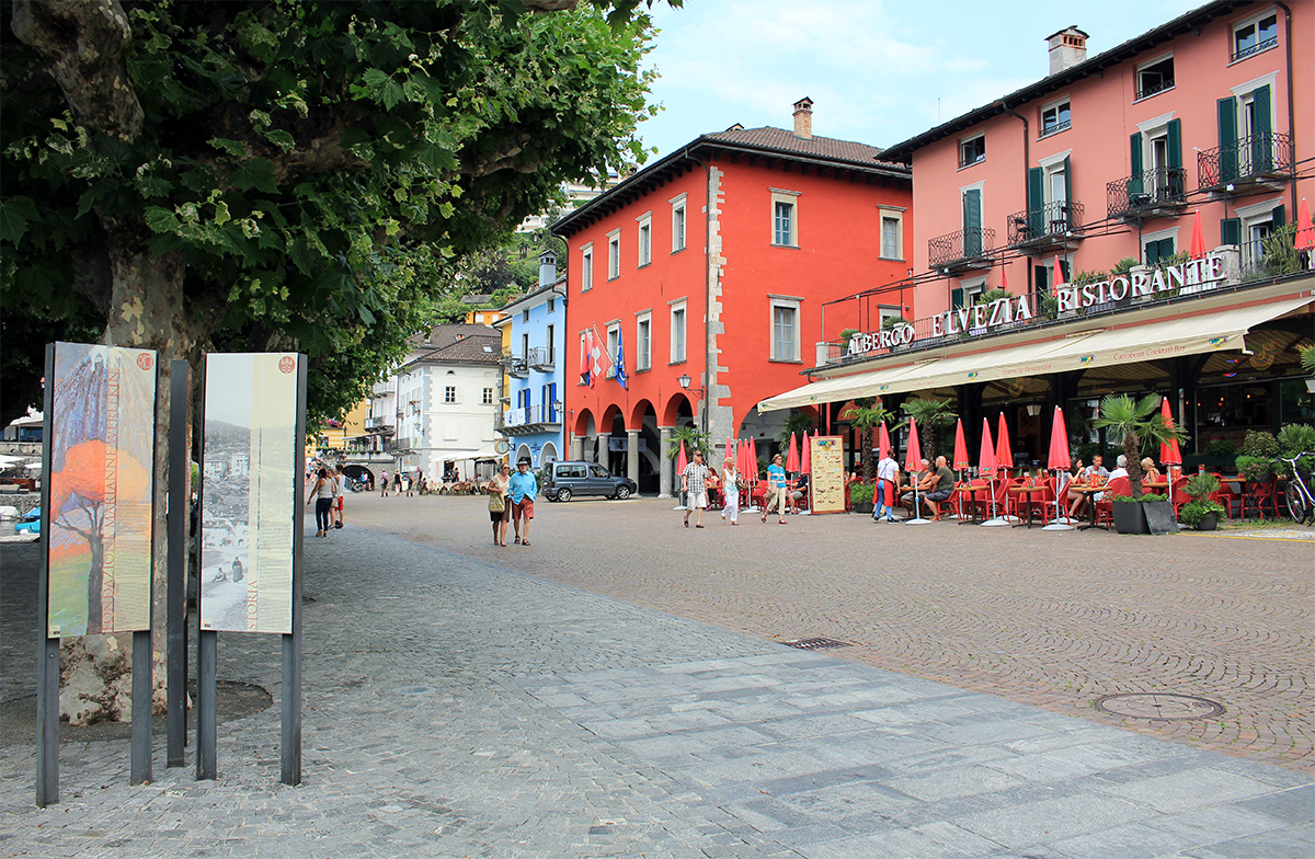 Rue principale d'Ascona