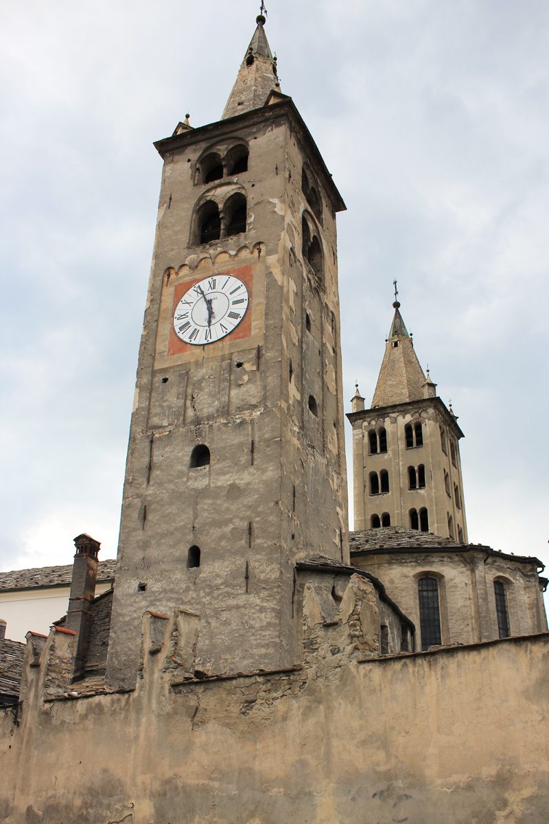 Aoste clochers église