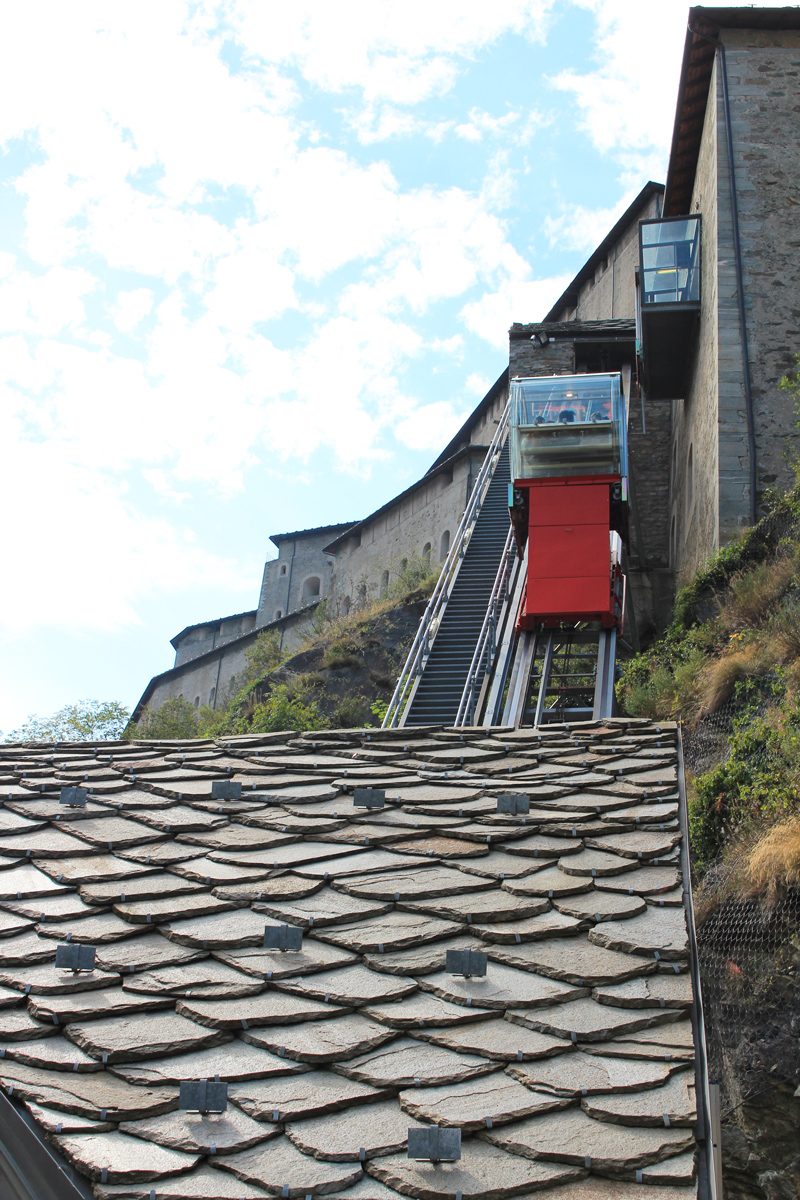 Fort de Bard funiculaire