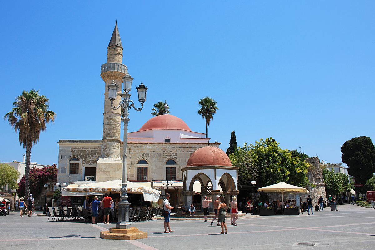 La mosquée turque sur la place centrale