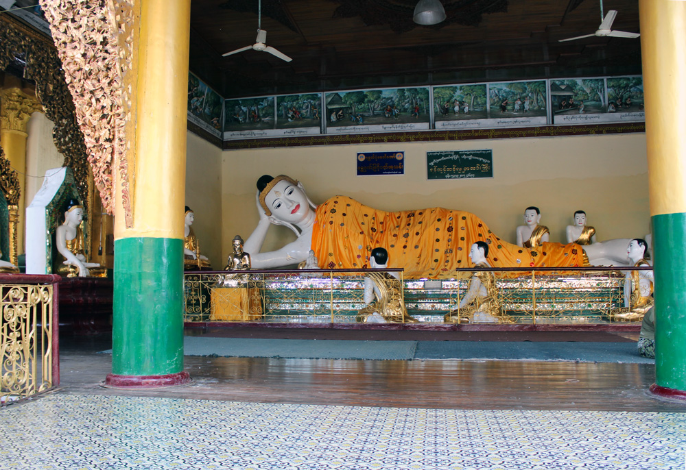 Birmanie bouddha Shwedagon