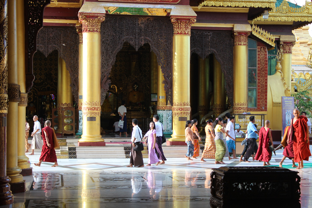 Birmanie Pagode Shwedagon