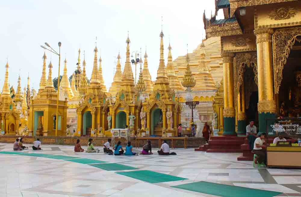 Birmanie Pagode Shwedagon