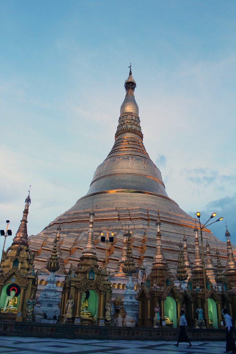 Birmanie Yangon temple