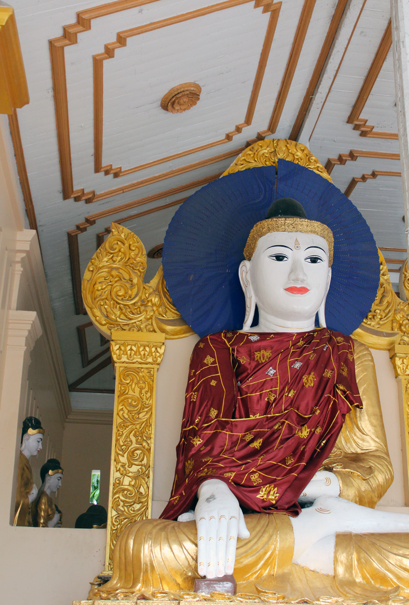 Bouddha Pagode Shwedagon