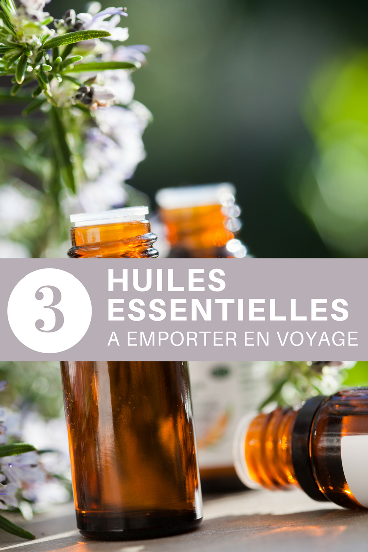 Huiles essentielles en voyage