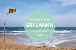 Itinéraire au Sri Lanka