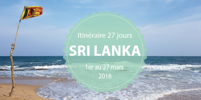 Itinéraire au Sri Lanka