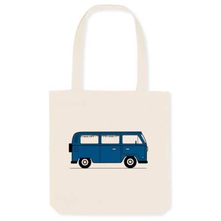 Tote bag en matières recyclées Sea blue