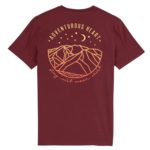 T-shirt coton bio Moon child | Impression dos