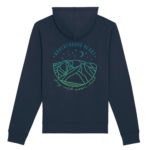 Sweat-shirt à capuche biologique | Impression dos