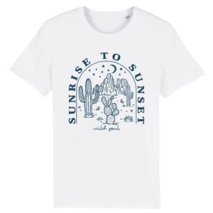 T-shirt unisexe desert vibes | Impression face