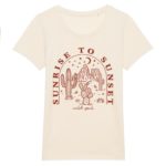T-shirt femme en coton bio